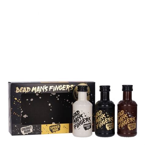 Dead Mans Fingers 3 X 5cl Rum Taster T Pack T Ideas From The