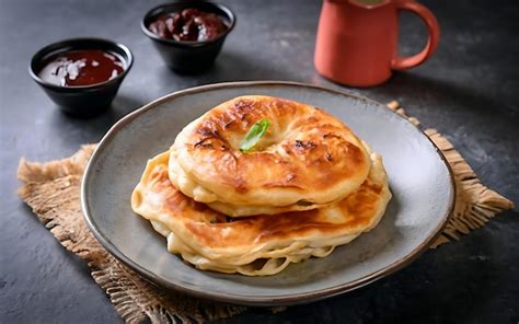 Capture The Essence Of Roti Canai In A Mouthwatering Food Photography