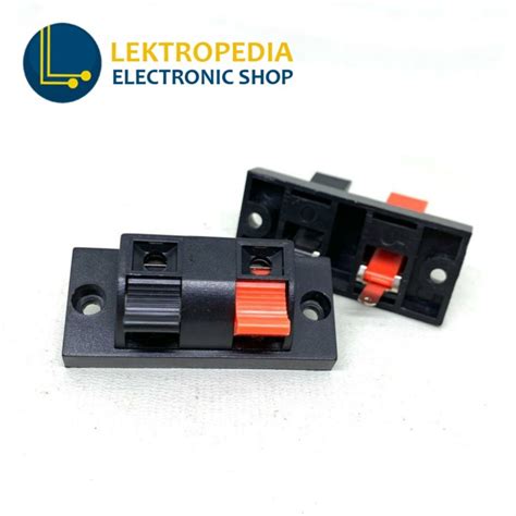 Jual Terminal Speaker Pin Tebal Besar Jepit P Pin P Kabel Box