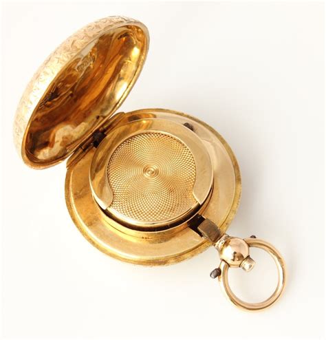 Fabulous Edwardian 18ct Gold Sovereign Coin Holder Case 1903 Horace