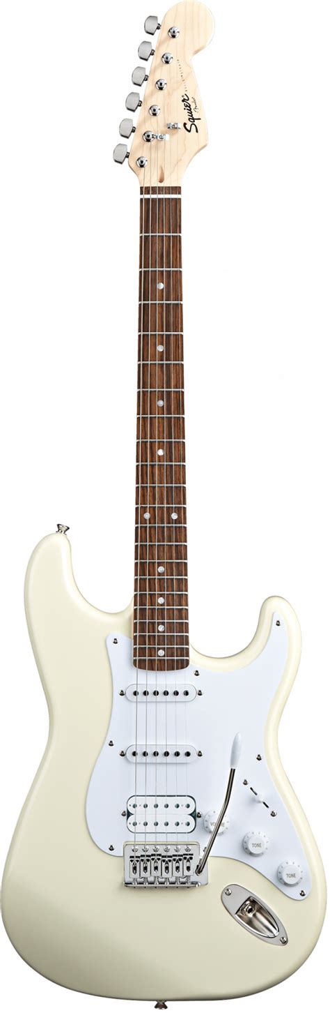 Squier Bullet Strat Hss Wtremolo Laurel Fingerboard Arctic White High Street Music