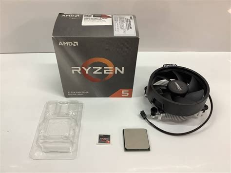 【目立った傷や汚れなし】amd Ryzen 5 3600 With Wraith Stealth Cooler 36ghz 6コア 12