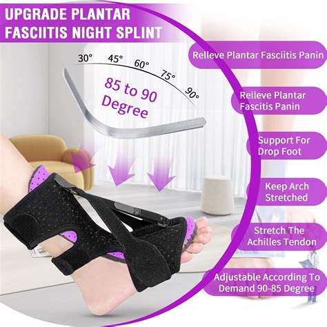 Buy Plantar Fasciitis Night Splint Plantar Fasciitis Relief Dorsal