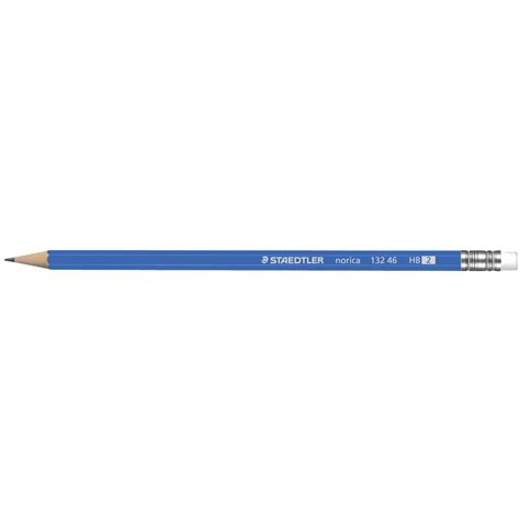 Staedtler Norica Pencils With Eraser Tip Hb Pack Officeworks