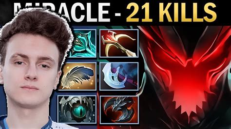 Terrorblade Dota Gameplay Miracle With Kills And Feather Youtube