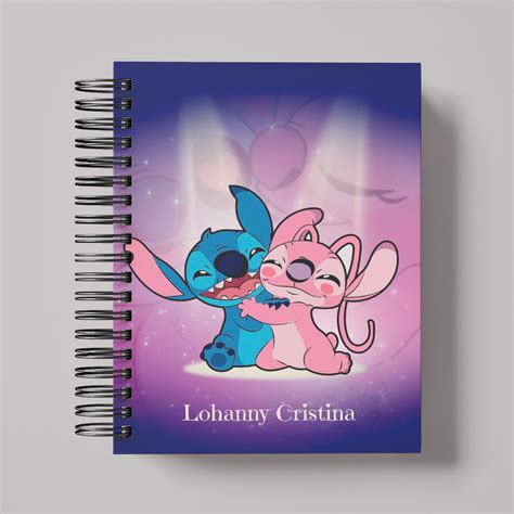 Agenda Personalizada Cartoon Stitch Elo