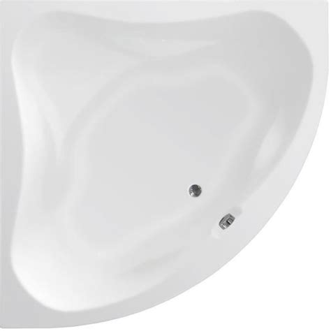 Aqualine Dunaj II rohová vana 140x140 cm Levostranná bílá G1340 • Absulo.cz