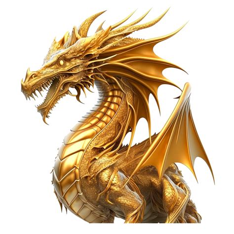 Golden Chinese Dragon Free Illustration 22983406 Png