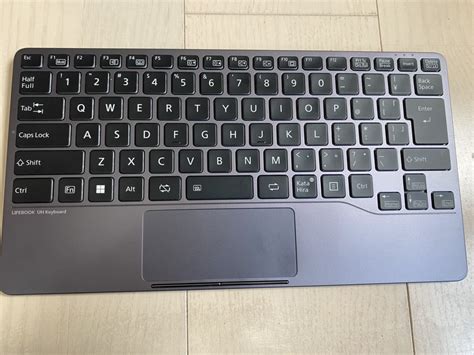 Lifebook Uh Keyboard Dark Silver