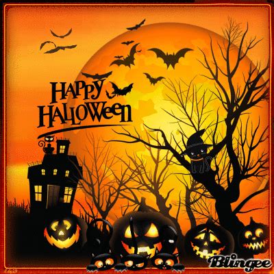 Flying Bats Happy Halloween Gif Pictures, Photos, and Images for ...