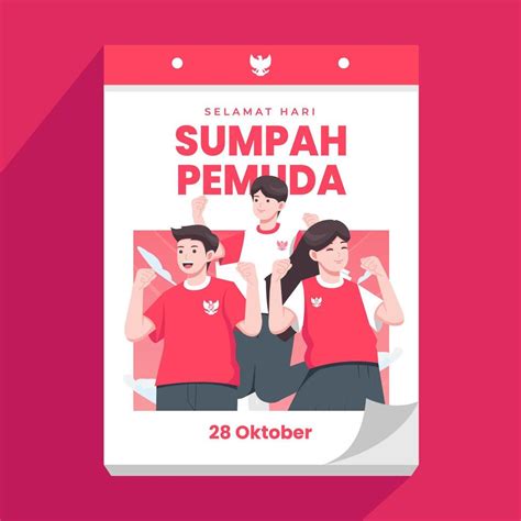 Selamat Hari Sumpah Pemuda Significa Promessa Da Juventude Indon Sia