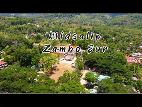 Midsalip Zamboanga Del Sur Aerial Shot Djidrone Zamboangadelsur