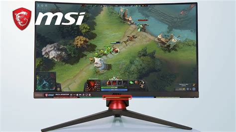 MSI Optix MPG Series DoTA 2 Gameplay Video Gaming Monitor MSI