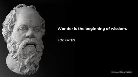 Socrates Quote Wonder Is The Beginning Of Wisdom