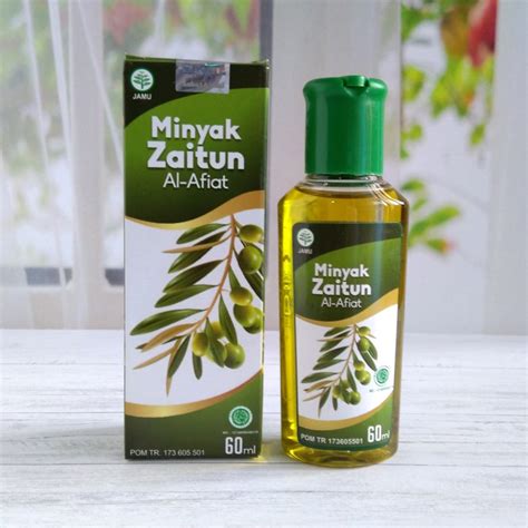 Jual Minyak Zaitun Extra Virgin Olive Oil Al Afiat 60 ML Shopee Indonesia