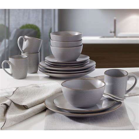 Juliana Gray 16 Piece Dinnerware Set – Pfaltzgraff