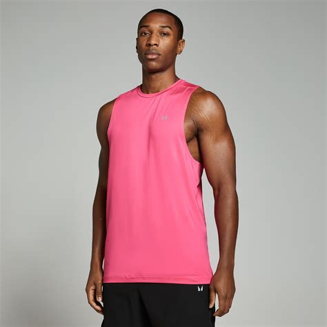 MP Men S Velocity Tank Top Hot Pink MYPROTEIN
