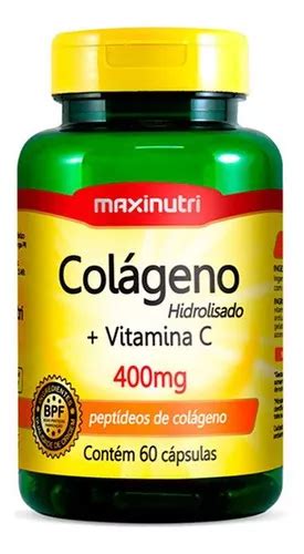 Col Geno Hidrolisado Vitamina C C Psulas Maxinutri Mercadolivre