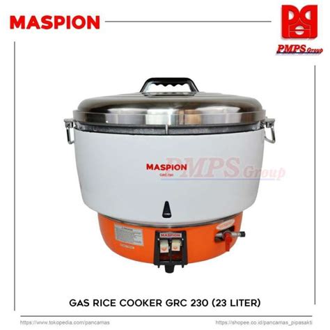 Jual Gas Rice Cooker GRC 230 Maspion Di Seller PT Pancamas Pipasakti