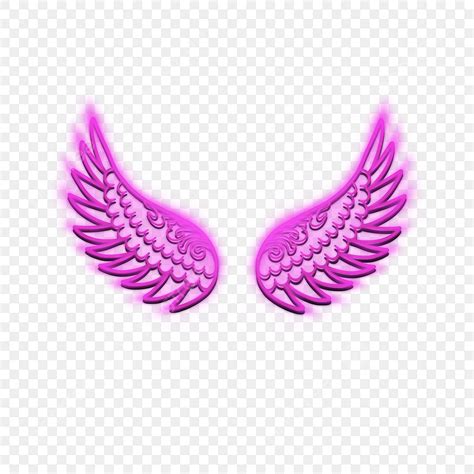 Asas De Anjo Rosa Brilho Png Asas Angelicais Asas Brilhantes