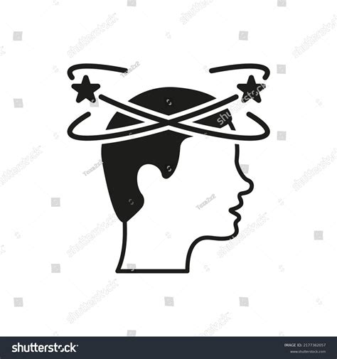 Man Feel Dizzy Icon Tired Man Stock Vector (Royalty Free) 2177362057