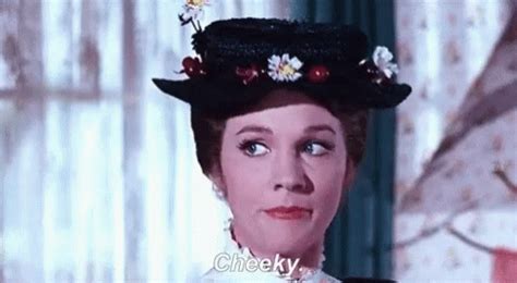 Mary Poppins Cheeky GIF - Mary Poppins Cheeky Julie Andrews - Discover ...