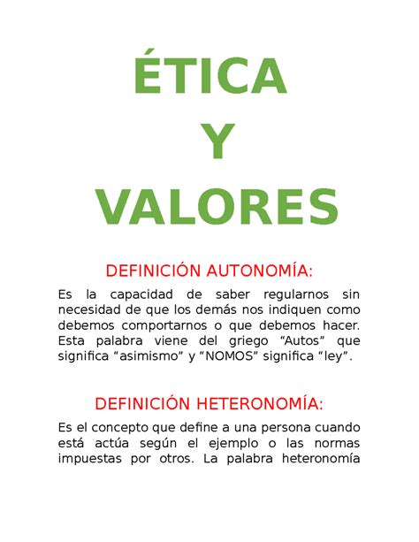 Heteronomía Y Autonomía 12