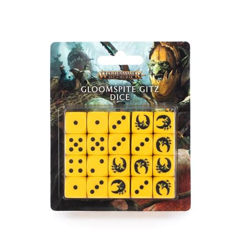 Gloomspite Gitz Dice Set Miniset Net Miniatures Collectors Guide