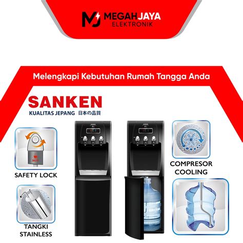 Jual COD READY DISPENSER SANKEN GALON BAWAH HWD C500E HWD C 500 E