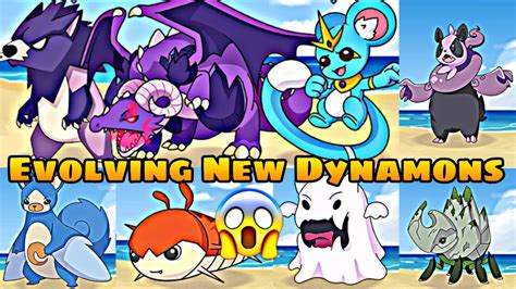 Evolving All New Dynamons In Dynamons World Dynamons Evolution Update