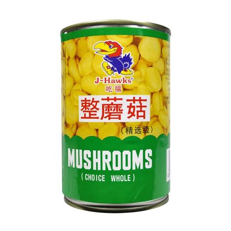 J-HAWKS Whole Mushroom 425g | Pasaraya CS Brothers