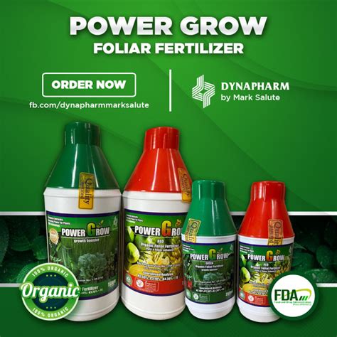 Power Grow Organic Fertilizer Liter And Ml Lazada Ph