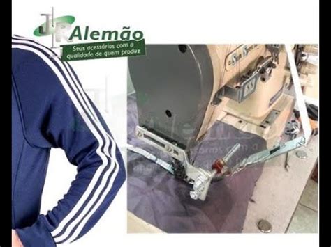 Aparelho para Aplicação de Viés tipo Adidas na Galoneira industrial