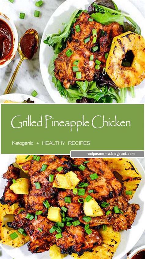 Grilled Pineapple Chicken Recipes Emma