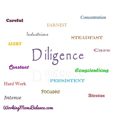 My Word For 2016 Diligence Working Moms Balance