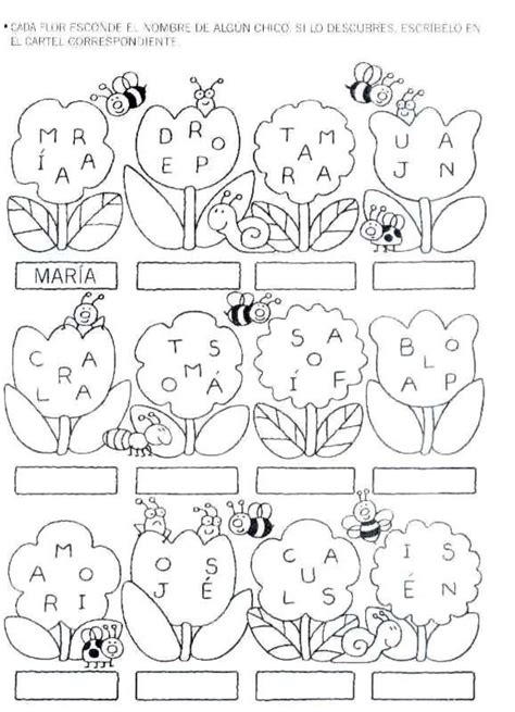 Actividades De Escritura Para Preescolar 2 1