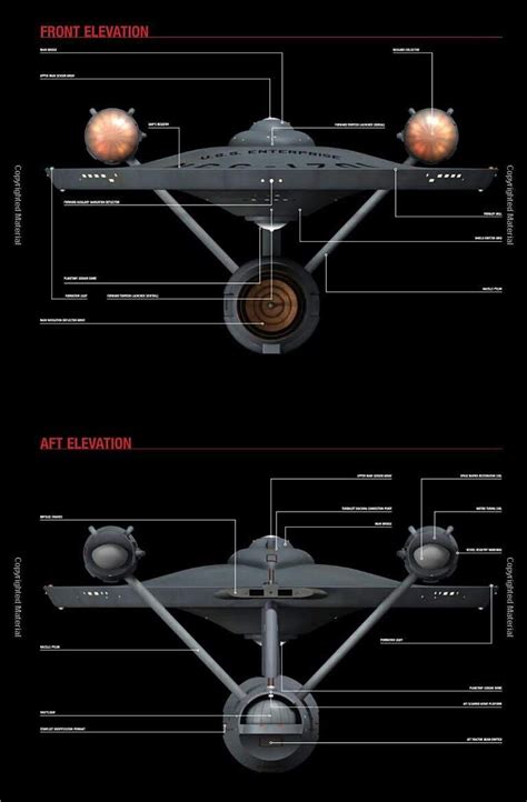 Robert Bonchune Star Trek The Uss Enterprise Ncc 1701 And 1701 A