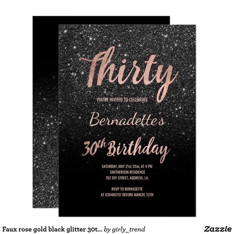 Modern Birthday Party Halloween Birthday Invitations 18th Birthday