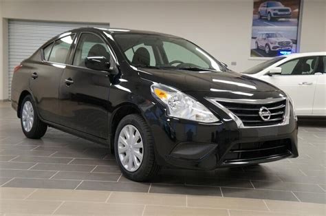 2016 Nissan Versa S Bluetooth New Tires Warranty 51762 Miles Black 1