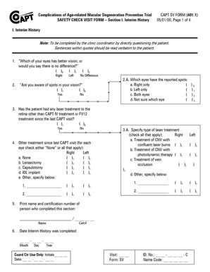 Fillable Online Med Upenn Safety Check Visit Form Med Upenn Fax Email