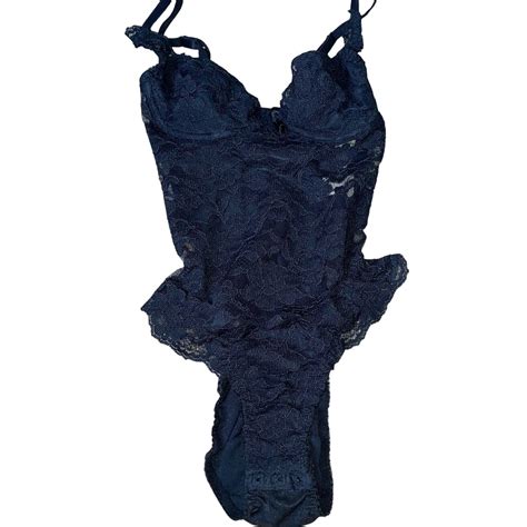 Vintage Victoria S Secret Gold Label Black Lace Bustier Teddy Lingerie Body Suit Etsy