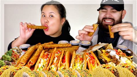 The Ultimate Taco Bell Mukbang Eating Show Youtube