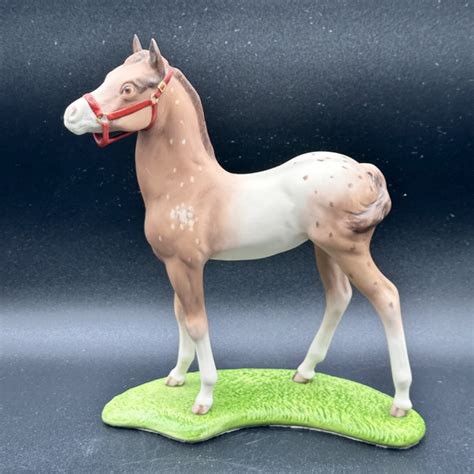 Lot 5 Cybis Porcelain Appaloosa Colt Slocal Estate Auctions Network