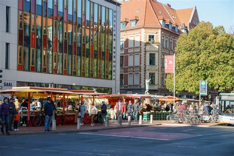 Wochenmarkt Auf Dem Lindener Marktplatz Vorgestellt