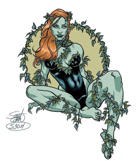 Poison Ivy By Scottcohn On Deviantart Poison Ivy Ivy Cartoons Comics