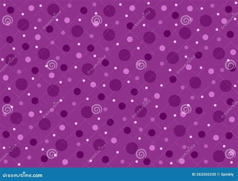 Purple Circles Pattern Background For Use As Wallpaper Or Layouts Stock