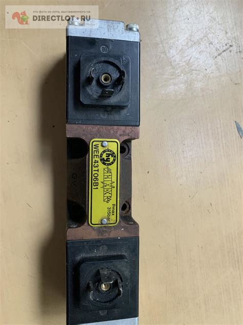 Клапан гидрораспределителя макс давление 315 бар купить в Санкт ...