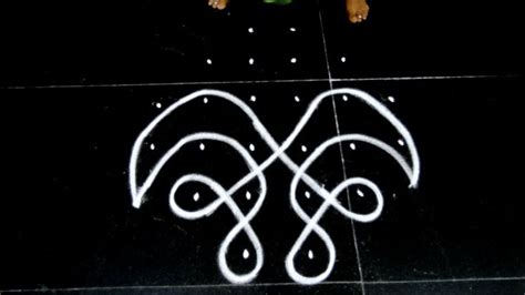 Aani Madham Beginners Pulli Sikku Kolam Dots Kolam Designs