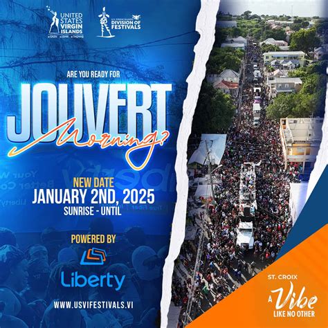 U.S. Virgin Islands Announces Updated Carnival Schedule and Performance