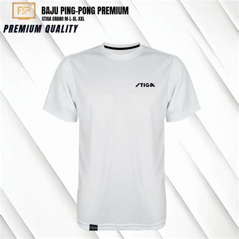 Jual Jersey Stiga Tenis Meja Baju Ping Pong Dewasa Kaos Tenis Meja